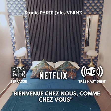 Paris-Julesverne-Bienvenue-Terrasse-Netflix Pantin Zewnętrze zdjęcie
